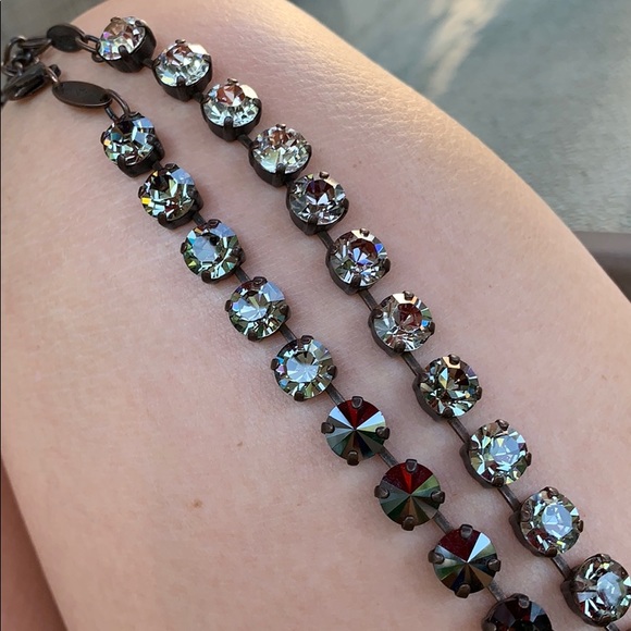 Sabika Modern Way crystal choker - Picture 5 of 6